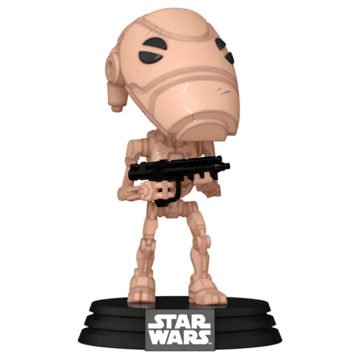 Figura Pop Star Wars Battle Droid-Figura de Vinilo Coleccionable - Idea de Regalo- Mercancia Oficial - Juguetes para Niños y Adultos - Movies Fans - Muñeco para Coleccionistas y Exposición - 1