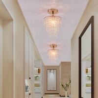 Lámpara De Techo De Cristal Con 3 Capas Y Diamantes Punzantes E27 Luces De Decoración Para Sala De Estar Y Dormitorio Fuente De Energía: Acción De Corriente - details 21