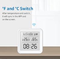 Sensor De Temperatura Y Humedad WiFi Tuya Con Iluminación Inteligente Compatible Con Alexa Y Google Assistant Para El Hogar - details 9