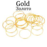 20-50Pcs Anillos Redondos Para Pendientes De 8-60mm Conectores De Hilo De Aro Para Fabricación De Joyas DIY Accesorios De Anillos Cerrados De Metal Para Manualidades - details 8