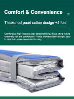 Almohadilla De Asiento Plegable De Poliéster Impermeable Y Antihumedad Cojín De Viaje Durable Para Camping Y Picnics - details 3
