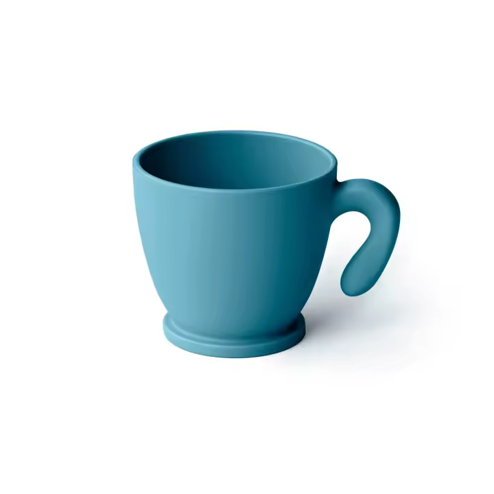 Taza de café GUZZINI Pop Chef Line Blue Coffee Cup - 1