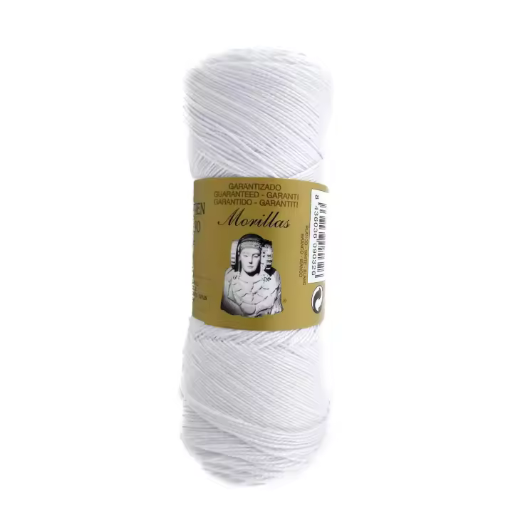Hilo de Algodón para Ganchillo MORILLAS® Perlé Egipcio - Colores Sólidos - 1