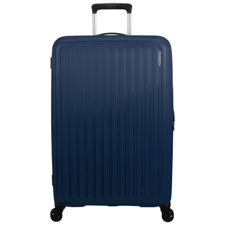 Maleta Grande Azul American Tourister Rejoy Spinner 77cm Navy Blue Resistente - 1