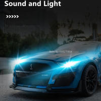 Coche De Deportes De Aleación De Metal Mustang Shelby GT500 1/18 Tamaño Grande Con Puertas Abiertas Para Niños Juguetes Y Regalos Vehículos De Metal - details 8