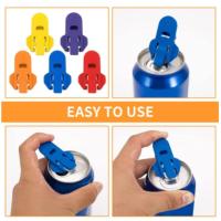 6pcs Abrebotellas Portátil Para Refrescos Y Cerveza a Mano Con Sellador Antipolvo Y Sin Manos Abrebotellas Simple - details 2