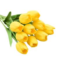 Tulipán Artificial De Toque Realista 1 Pieza Decoración De Boda Fiesta Hogar Regalo Para Día De San Valentín Y Día De La Madre - details 8
