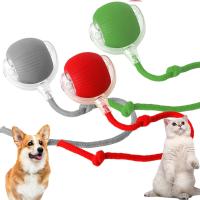 Juguete Inteligente Para Gatos Y Perros Bola Rodante Automática Interactiva 360° Para Mascotas Internas Mate Ball De Juego - details 3