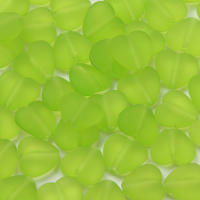 30pcs Bolas De Acrílico En Forma De Corazón Mate Multicolor Para Creación De Joyas Pulseras Collares Accesorios 13x14mm - details 10