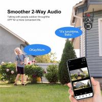 12MP 6K HD WiFi IP Camera Three Screens PTZ Camera Human Detection Auto Tracking Outdoor IP CCTV Security Protection Survalance Cam - details 6