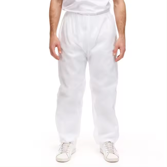 MONOUSO  Pantalón TST de PP Industrial Blanco 30gr. (1 Ud) - 1