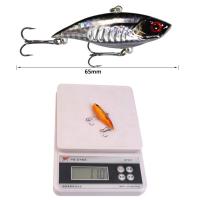 Pack 5 Señuelos Fishing Minnow 5cm/11G-Cebos Artificiales Duros para Lucio, Spinning en Mar y Río, Carnada 3D Realista - details 2