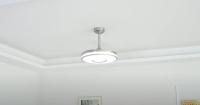 Ventilador de Techo FABRILAMP Dc Dani 59W |AHORRO ENERGIA| Blanco con Led, 3 Temperaturas y Temporizador | Aspas Desplegables, 6 Velocidades, Remoto, Regulación de Intensidad, Memoria - details 0