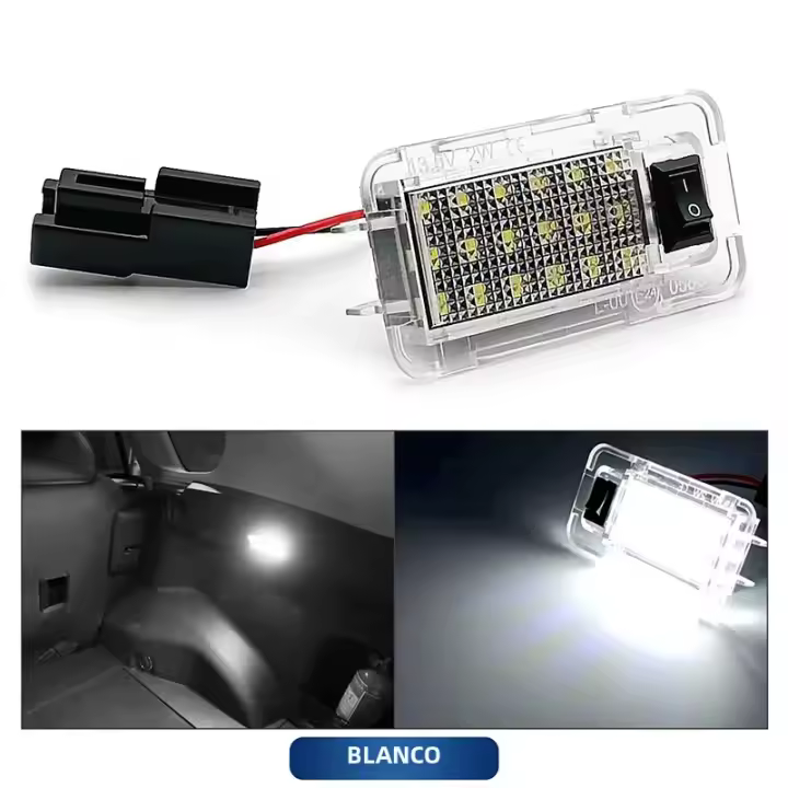  Bombilla LED Para Coche Luz De Maletero En Blanco Y Azul Hielo Para Toyota Highlander 2014-2019 Instalación Directa 12V 5W - 1