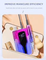 Máquina De Uñas Eléctrica Para Manicura Profesional Con Polvo De Gel Herramientas Y Accesorios Para Uñas Potencia Y Velocidad Ajustable Tamaño Compacto - details 7