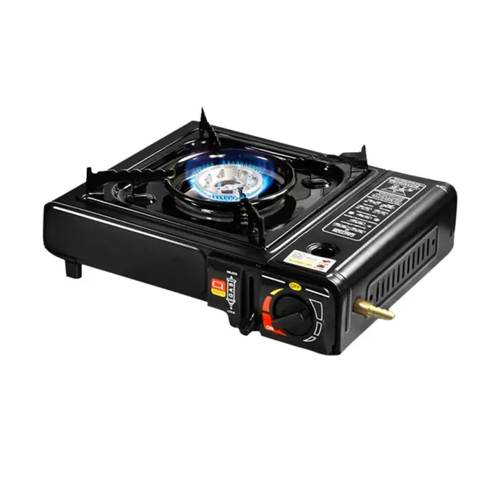 Parrilla de gas portátil de Doble USO, Luz, Calor Resistant, para interiores y exteriores - 1