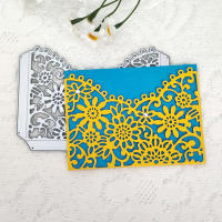 Caja De Regalo 3D Plegable Con Borde De Artesanía Y Marco Herramientas De Corte Metálico Para Scrapbooking Decorativo Y Encaje Manual - details 9