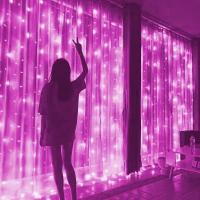 Luces De Encaje LED Para Ventanas Y Habitaciones Con Enchufe USB Decoración Festiva Para Bodas Navidades Y Año Nuevo - details 11