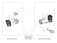Cámara De Seguridad IP 4K WIFI 8MP H.265 Vigilancia Inteligente Vision Nocturna Color Cámara Bala Para Hogar Y Exterior Detecta Humanos - details 12