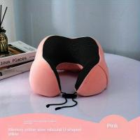 Almohada De Viaje Suave En Forma De U De Memoria De Espuma Colchón De Cuello Para Salud Cuidado Del Cuello Y Del Cervical Para Avión - details 3