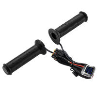 Manoplas Calientes Para Motocicleta 22mm Cubierta Calentadora De Manillar Regulación De Temperatura Tercer Cuadro 12V 40-60°C Accesorio Para Motociclistas - details 0