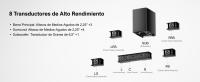 Barra de Sonido ULTIMEA Poseidon D70 7.1 TV, máximo 410W, Sistema de Sonido Envolvente Virtual, Barra Sonido con Subwoofer y 4 Altavoces Envolventes, Tecnología BASSMX Control por App, Bluetooth 5.3 - details 15