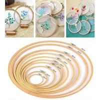 Kit De Bordado DIY Con Marco De Bambú Circular Herramientas De Costura Decoración Del Hogar 9 Estilos Dibujos De Broceado - details 4