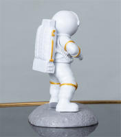 Soporte De Teléfono Móvil En Forma De Astronauta Figura De Escultura Para Decoración De Escritorio Adorno Espacial Para Enthusiasts - details 15