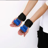 Paquete De 1 Par De Apoyabrazos Para Levantamiento De Pesas Con Agarre Máximo Soporte De Entrenamiento De Fuerza Para Pull up Y Deadlift Material De Poliéster Y Acero - details 14