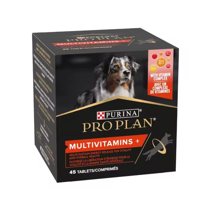 PRO PLAN - OTC Multivitamin+ (45 Comprimidos) - Suplemento para Perros que Ayuda a Mantener la Energía y Vitalidad - 1