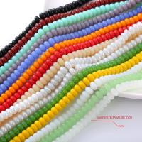 76pcs Bolas De Rueda 5x8mm Hechas a Mano Vidrio Buddha Bolas Llanas Redondas Cristal Abacus Bolas Accesorios De Joyería - details 1