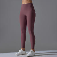 Leggings De Yoga Talla Alta Control De Atrás Leggings Deportivos Para Correr Ciclismo Gimnasio Prueba De Agachamiento Slimming Booty - details 16