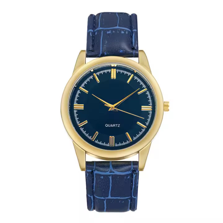 Reloj De Pulsera De Cuarzo Para Hombre Estilo Casual Negocios Acero Inoxidable Malla Dial Reloj De Mano Inteligente Sin Agua - 1