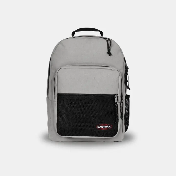 Mochila Eastpak Pinzip Snow Grey con Funda para Portátiles y Portabotellas - 1