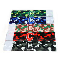 1PC Armband De Capitán Camuflaje Para Fútbol Estilo De Envoltura C-line Accesorio Deportivo De Material PA Origina Zhejiang China - details 1