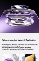 Funda Magnética De Teléfono Grande Con Ventana Para iPhone 16 15 14 13 pro Max Con Protector De Lente Y Carga Inalámbrica Magsafe Material PC + TPU Resistente a Arañazos Y Huellas - details 5