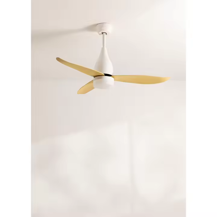 Create Ventilador de Techo  Silencioso Motor DC con Función Reverse y Luz LED Seleccionable - WINDLIGHT HELIX DC - 1