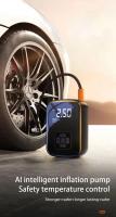Compresor de aire inalámbrico para coche, bomba de aire eléctrica para inflar neumáticos de motocicleta, bicicleta, barco, coche, neumáticos inflables. - details 0