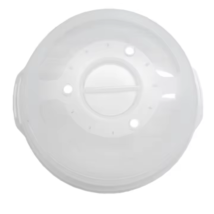 Cubierta magnética para microondas, protector plegable para salpicaduras de alimentos, transparente - 1