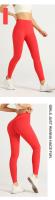 Leggings De Yoga Para Mujer Cintura Alta Transpirables Para Fitness Correr Ciclismo Pantalones De Ejercicio De Verano Ropa De Gimnasio - details 9