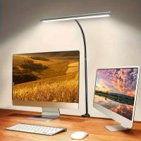 Lámpara De Escritorio USB Ajustable Con 10 Niveles Y 3 Colores Incluye 160 LED Para Lectura Nocturna Y Clip De Pico De Ganso - details 2