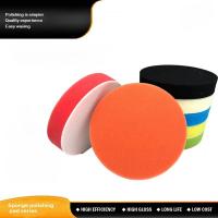 7 PCS Disco De Pulido Redondo Para Coche 5/7 Pulgadas Pads De Esponja Para Lijado Y Pulido Con Herramienta Rotativa - details 1