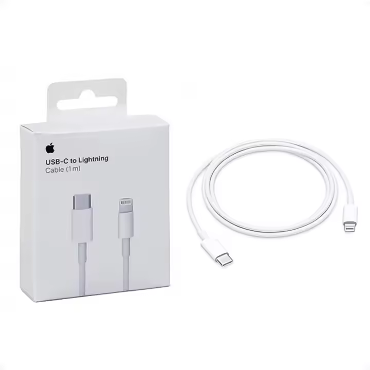 Apple Cable Original USB-C a Lightning: Conexión de Alta Calidad para tus Dispositivos Apple - 1