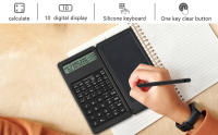 Calculadora Científica Plegable Con Tableta De Escritura LCD De 6 Pulgadas Y Pluma Estilo Digital Para Borrado Botón Y Bloqueo Para Oficina Y Escuela - details 2