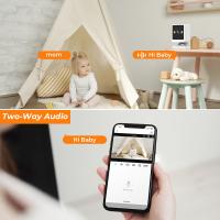Cámara IP WiFi BESDER 2MP Monitoreo De Bebé Con Rastreo AI 1080P Mini CCTV De Seguridad Interior APP ICSEE Sin Cable - details 2