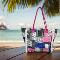 MEJORADA Tote Bag Grande - Bolso de Playa con Flecos, Estilo Bohemio y Colorido, Tamaño 55x35x20cm, Ideal para Playa, Compras y Uso Diario - details 12