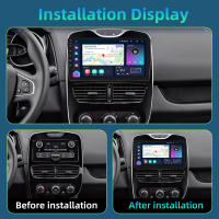 Podofo Radio de coche Android 2 Din para Renault S.A CLIO Cambio manual/Automático 2013-2018 Carplay 8+128GB AI Voice WIFI+4G DSP GPS Navegación Multimedia Reproductor de Video - details 1