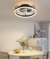 Ventilador de Techo With Iluminación LED Regulable, 40CM 26W, 6 Velocidades, Para Dormitorio, Cocina y Coque - details 6