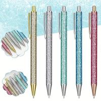 5 Piezas De Recarga De Bolígrafos De Gel 1.0mm Tinta Negra Para Escritura Oficina Y Estudio Suministros De Papelería Para Estudiantes - details 1