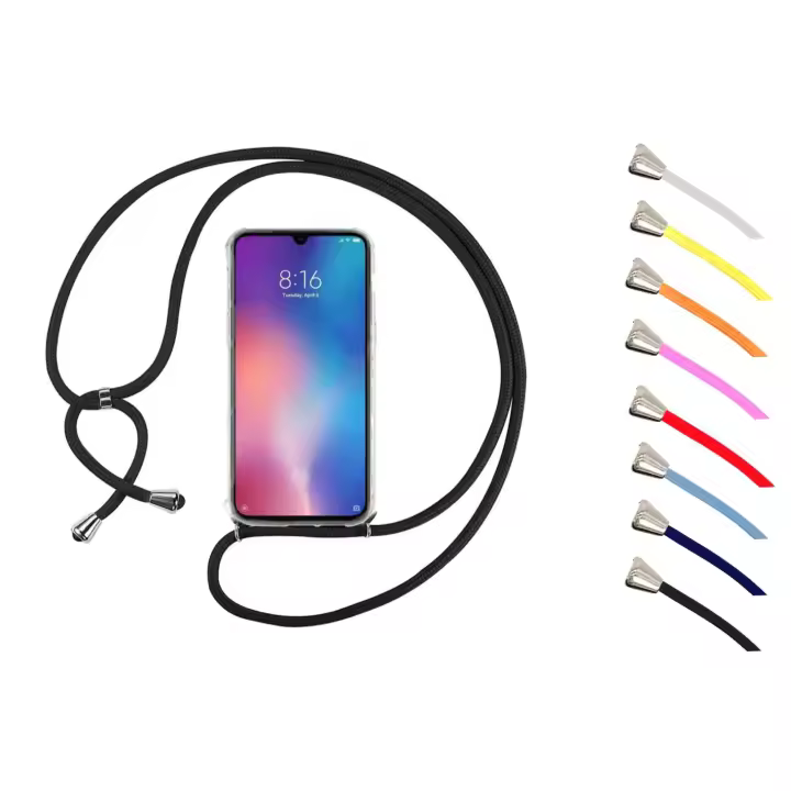 Funda Realme GT (5G) Colgante Transparente Anti-Shock Cordon Varios Colores CRD Movilear - 1